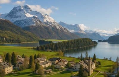 Engadine winter travel