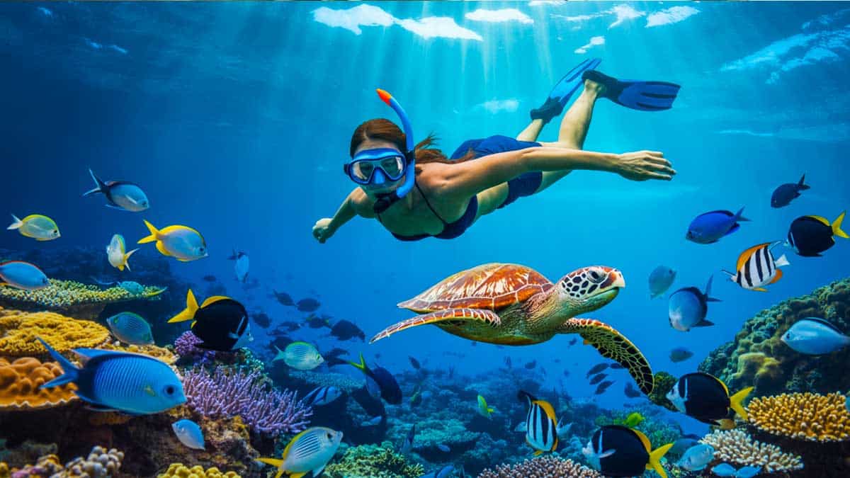 Caribbean snorkeling